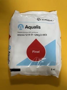 Удобрение комплексное Aqualis Еврохим 12-8-31+2MgO+МЭ 5 кг